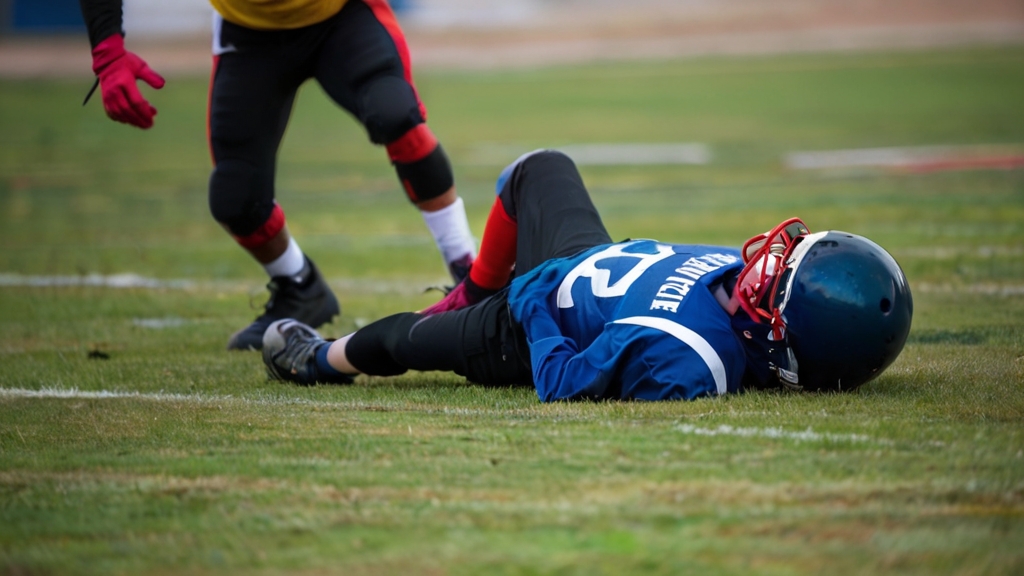 Youth Football Helmet Failure during game play